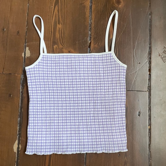 Aritzia tank // purple and white // xs - Picture 1 of 1